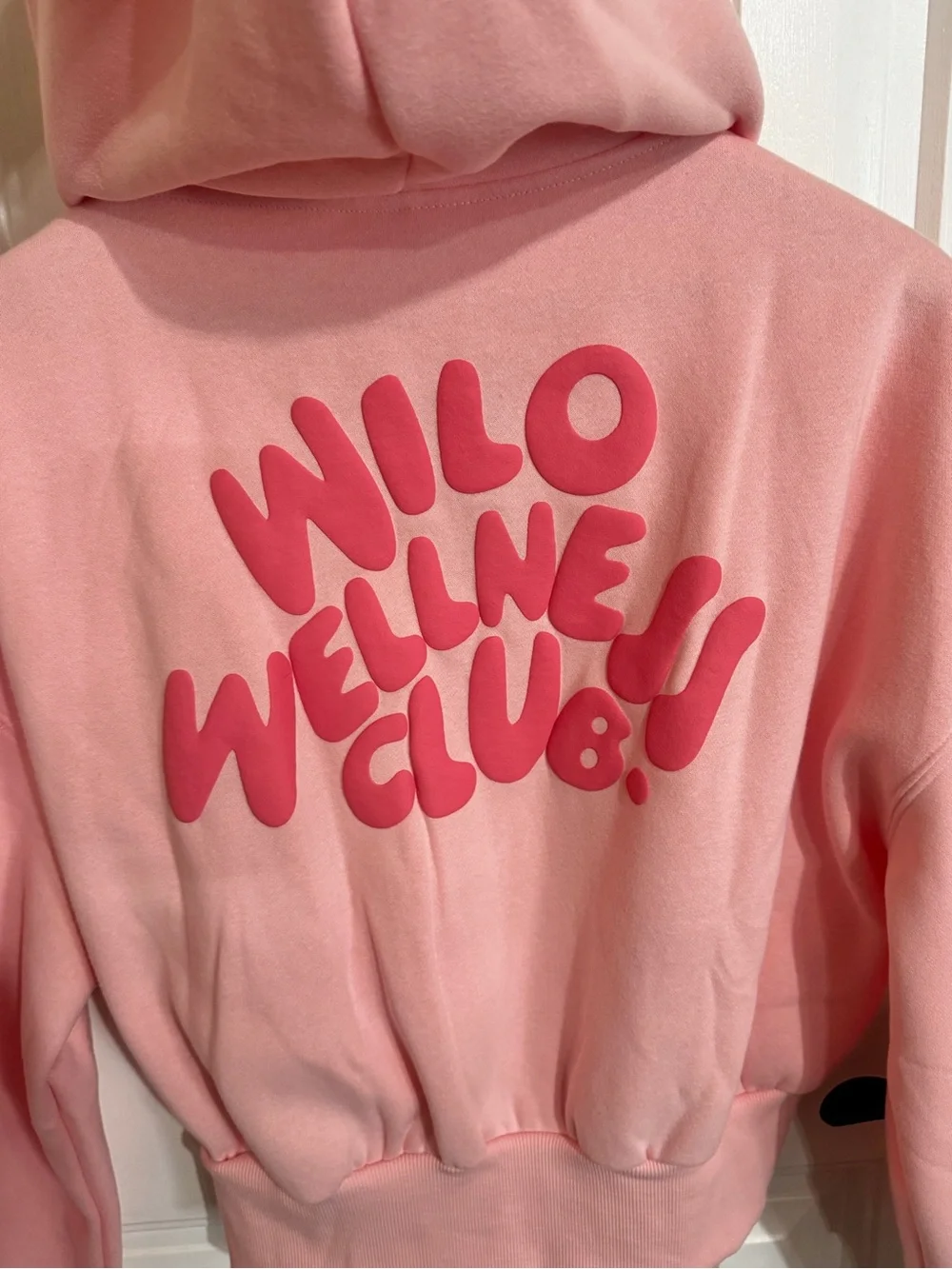Wilo Wellness Club Pink Matching Set NWT Medium Hoodie Shorts Athleisure